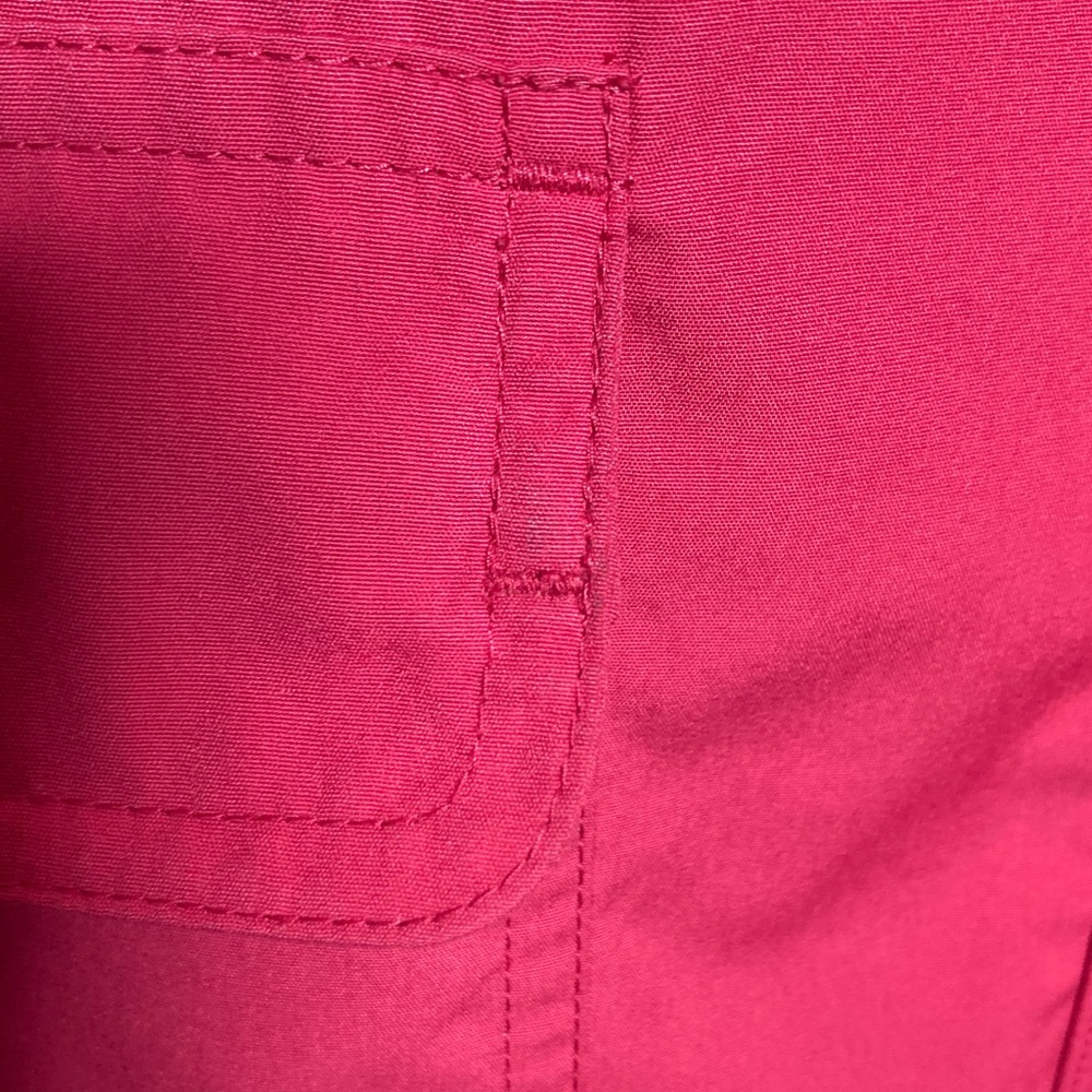 L.L. Bean Women's Fuchsia Water Repellant Trench Coat VN 03790 Sz XLP - Picture 13 of 15